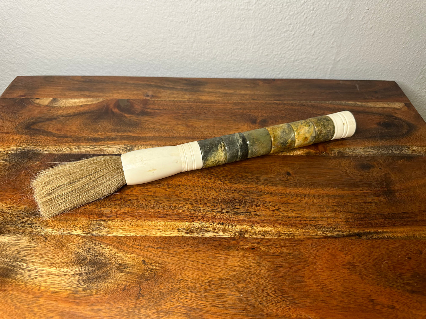 15 Inches  Cylindrical Jade Calligraphy Brush