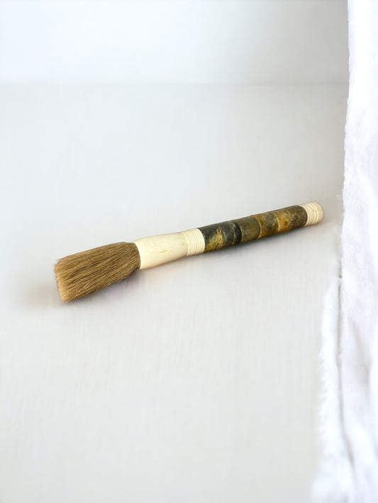 15 Inches  Cylindrical Jade Calligraphy Brush