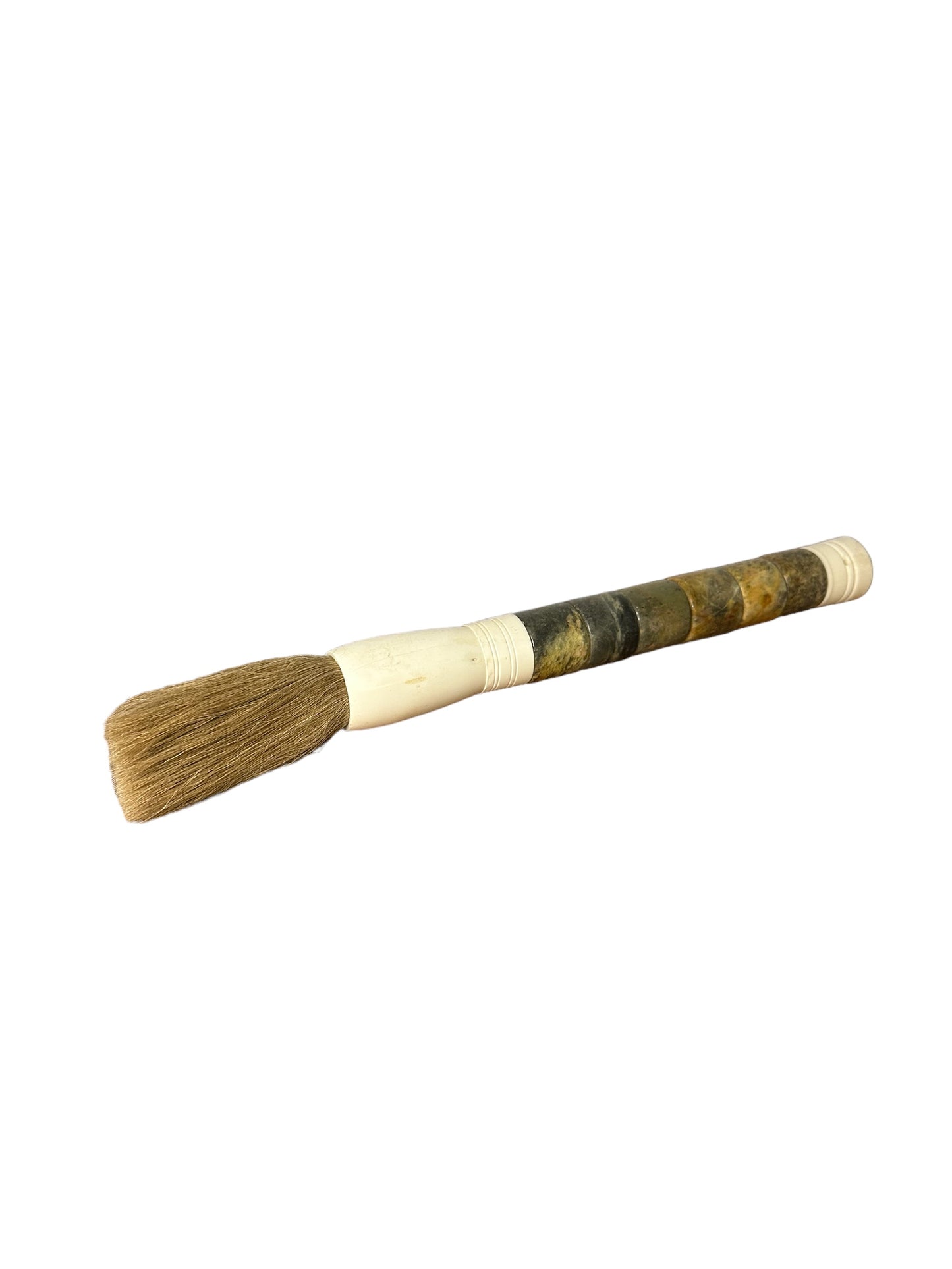 15 Inches  Cylindrical Jade Calligraphy Brush