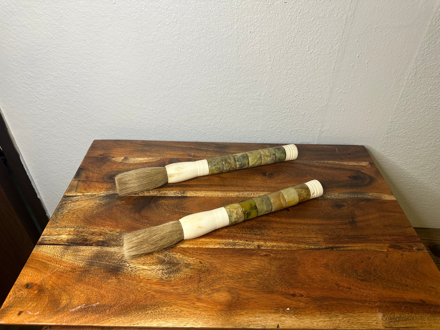 14" Calligraphy Jade Brush Fall color