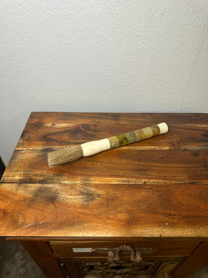 14" Calligraphy Jade Brush Fall color