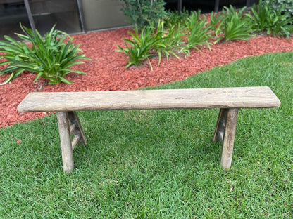 Antique Rustic Vintage Bench Handmade.