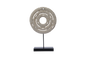 Jade Feng Shui Concentric Circle with Stand.