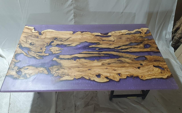 purble coffee table