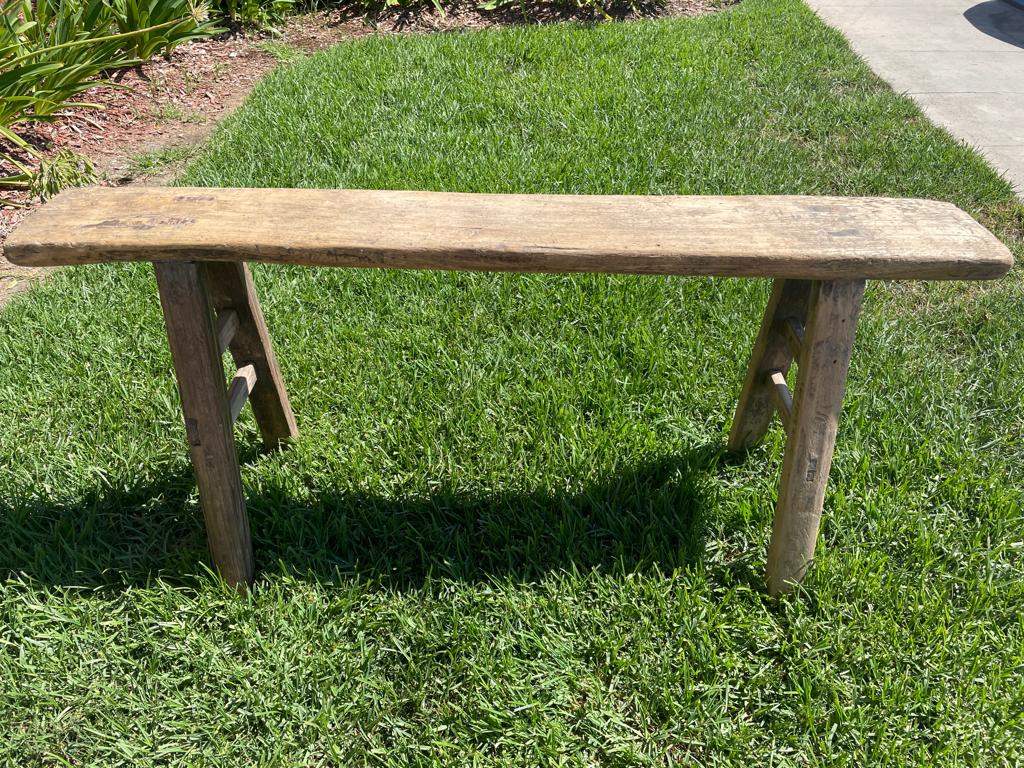 Antique Rustic Vintage Bench Handmade.