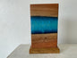 Epoxy Resin Walnut Wood Night Lamp/Table Lamp Hand made Epoxy Style Vary