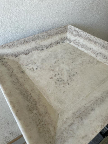 Natural Marble Square Tray