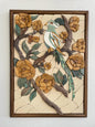 bird marble wall art