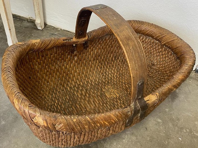 Vintage Willow Basket