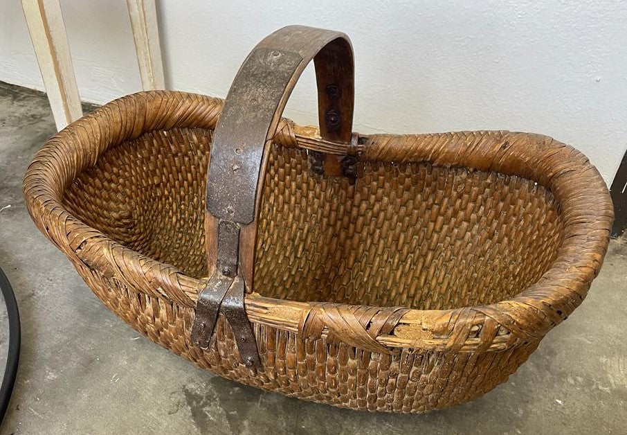 Vintage Willow Basket