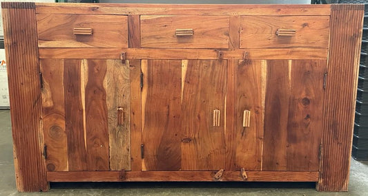 Antique Vintage Handmade Indian Buffet | Teak Wood