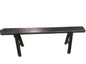 Black Antique Vintage Bench ( Handmade ) Size and Finish Vary