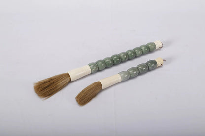 Marble Gray Jade Calligraphy Brush.