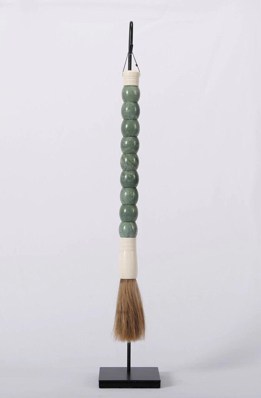 Marble Gray Jade Calligraphy Brush.