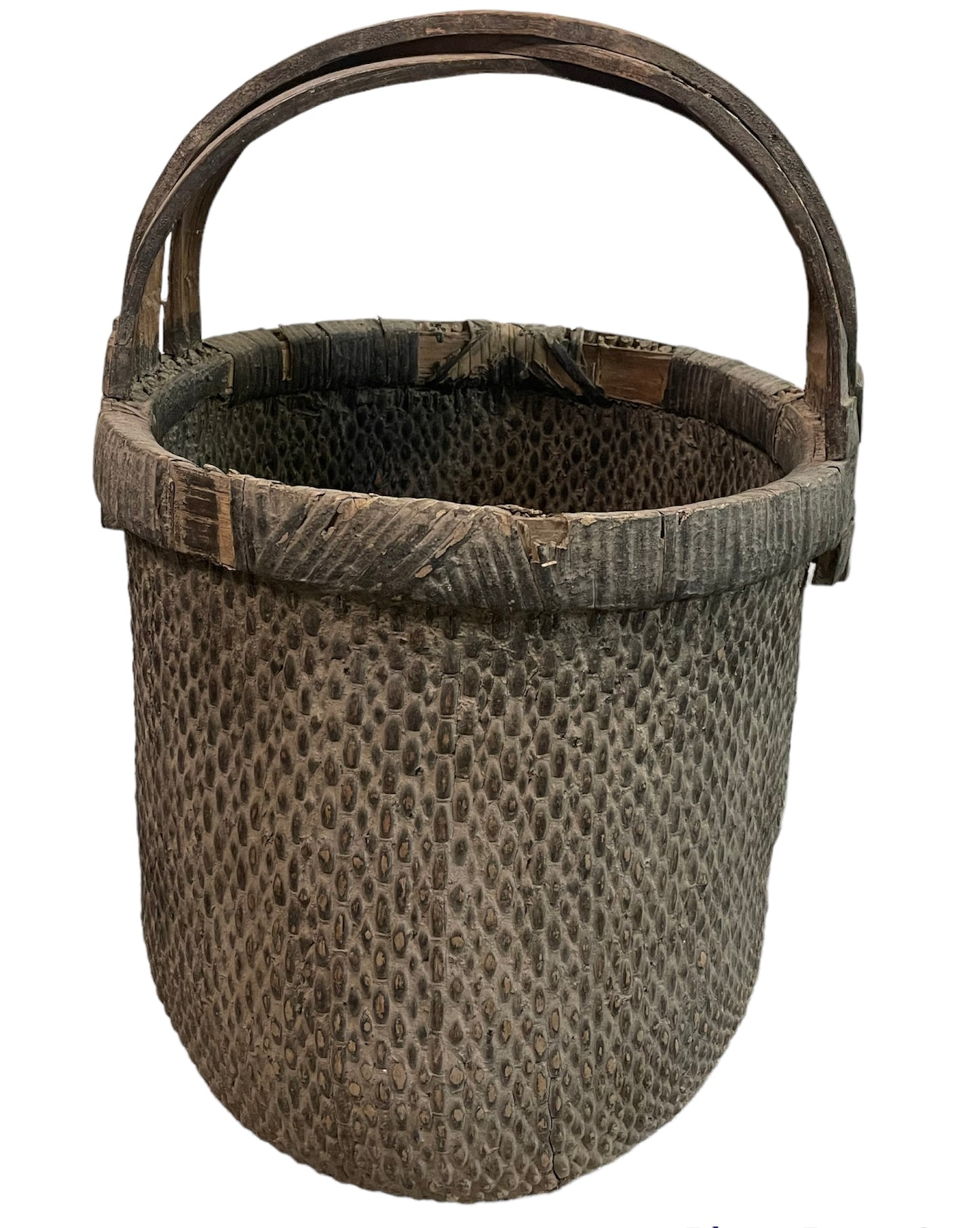 Handmade vintage Willow Basket